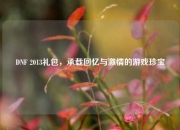 DNF 2013礼包，承载回忆与激情的游戏珍宝