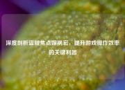 深度剖析盗贼焦点嫁祸宏，提升游戏操作效率的关键利器