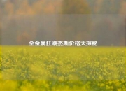 全金属狂潮杰斯价格大探秘