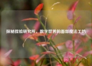 探秘捏脸研究所，数字世界的面部魔法工坊
