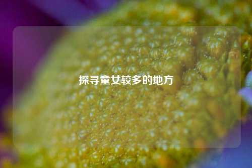 探寻童女较多的地方