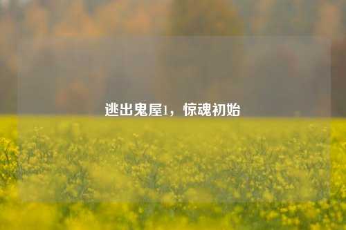 逃出鬼屋1，惊魂初始